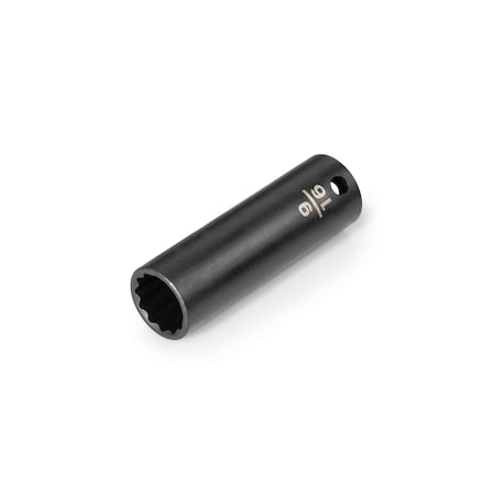 Tekton 3/8 Inch Drive x 9/16 Inch Deep 12-Point Impact Socket SID13214